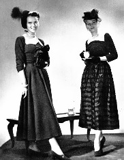 Первая коллекция Dior 1949 год