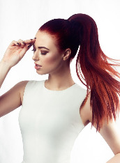 Причёска хвост