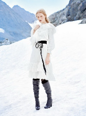 Платье в романтическом стиле