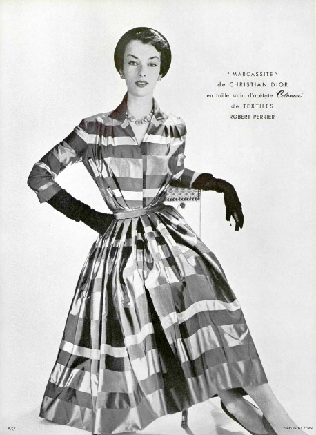 Christian Dior, photo by Gene Fenn, 1953