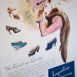 Реклама обуви компании Jacqueline, 1940-е годы