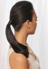 Причёска хвост