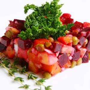 Винегрет с азиатской заправкой 