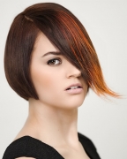 Стрижка асимметричный боб