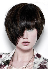 Стрижка боб с асимметрией