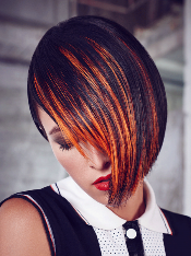 Стрижка боб с асимметрией