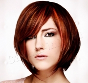 Стрижка удлиненный боб