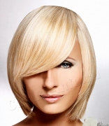 Стрижка удлиненный боб