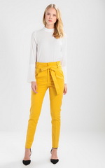 Модный цвет 2018 - жёлтый. Брюки Noa Noa