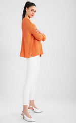 Модный цвет 2018 - оранжевый. Свитер River Island