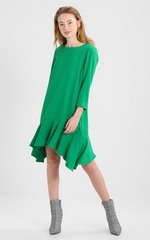 Модный цвет 2018 - зелёный. Платье River Island