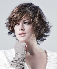 Взъерошенные короткие прически 
