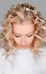 Необычные «ломаные» кудри Необычные «ломаные» кудри