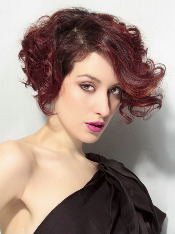 Локоны на короткие волосы