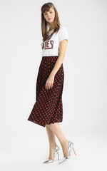 Юбка в горох Warehouse