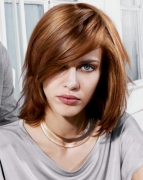 Стрижка удлиненный боб