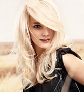 Ступенчатая длинная стрижка