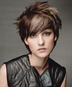 Стрижки с легкой асимметрией фото