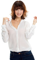 Модные прически на средние волосы с чёлкой Модные прически на средние волосы с чёлкой