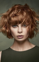 Небрежные модные прически на средние волосы Небрежные модные прически на средние волосы