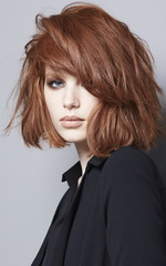 Небрежные модные прически на средние волосы Небрежные модные прически на средние волосы