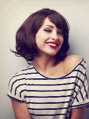 Средние прически