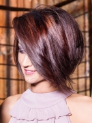 Стрижка удлиненный боб