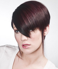 Стрижка асимметричный боб