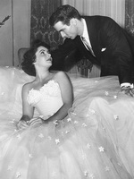 Пышное платье Элизабет Тейлор фильм Место под солнцем, 1952 год