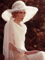 Платье в стиле 20-х годоа Миа Фэрроу фильм Великий Гэтсби, 1974 год