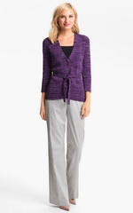 Сочетания фиолетовых оттенков с ахроматическими цветами