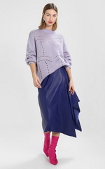 Сочетание двух фиолетовых оттенков 