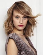 Прически. Небрежность и объем фото