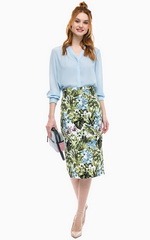 Юбка-карандаш в стиле casual-шик Юбка-карандаш в стиле casual-шик