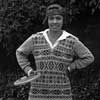 Американская теннисистка Молла Мэллори, 1924 г.