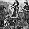 Пляжная мода, Harpers Bazaar 1876 г.