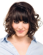 Локоны на средние волосы