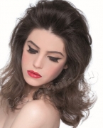 Причёски с начёсом. В стиле ретро