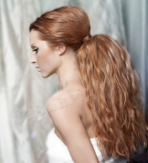 Причёска хвост