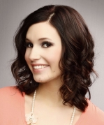 Локоны на средние волосы