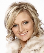 Локоны на средние волосы